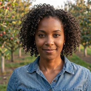 Portrait of Adrienne, a verified farmer from Macon, GA