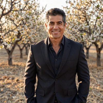 Portrait of Robert, a verified farmer from Fresno, CA
