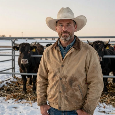 Portrait of Rhett, a verified farmer from Cheyenne, WY
