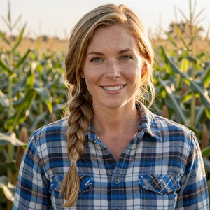 Portrait of Hannah, a verified farmer from Cedar Rapids, IA