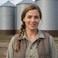 Portrait of Ania, a verified farmer from Des Moines, IA
