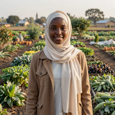 Portrait of Safiya, a verified farmer from Minneapolis, MN