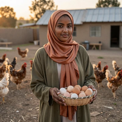 Portrait of Layla, a verified farmer from Columbus, OH